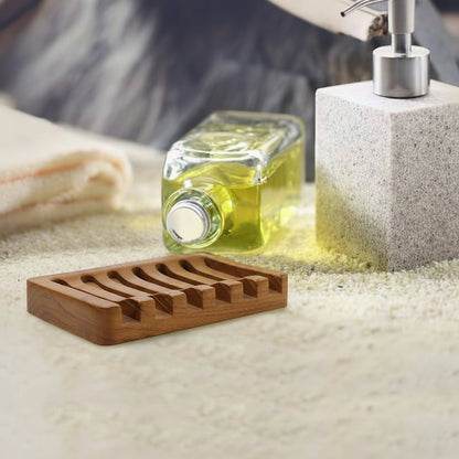 porte savon en bois